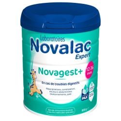 Novalac Novagest+ Lait infantile en poudre - 12 à 36 mois - 800g - Adapté aux troubles digestifs du nourrisson