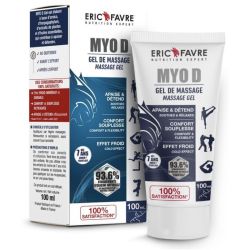 Eric Favre Myo D Gel de Massage 100ml – Décontractant muscles et articulations