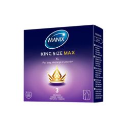 Manix King Size Max - 3 préservatifs grande taille