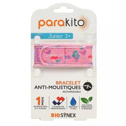 Parakito Bracelet Anti-Moustiques Junior Sirène + 2 Recharges