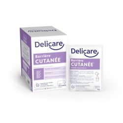 Delicare Barrière Cutanée 14 sachets - Collagène, vitamine c et zinc pour la peau fragilisée