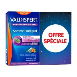 Valdispert Sommeil Intégral - Pack de 2 x 30 comprimés - Action complète pour mieux dormir