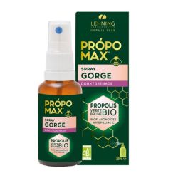 Lehning Propomax Spray Gorge Doux Bio - 30ml