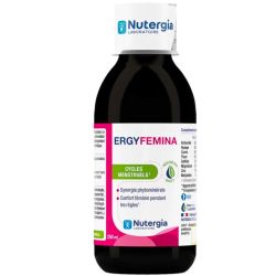 Nutergia Ergyfemina Cycles Menstruels - 250ml - Soutient le bien-être hormonal