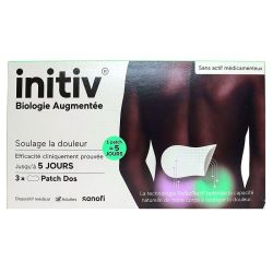 Sanofi Initiv Patch Dos - Anti-Douleur - x3 Patchs