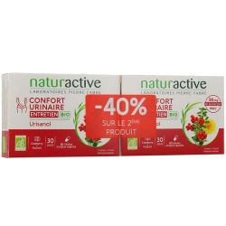 Naturactive Urisanol Confort Urinaire Entretien Bio - 2 x 30 Gélules