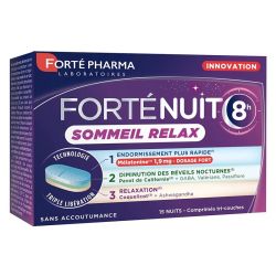 Forté Pharma Forté Nuit 8H Triple Action Sommeil Relax - 15 Comprimés