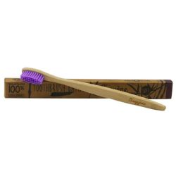 Sagyène Brosse à dents Bambou - Couleur Violet - 1 Unité