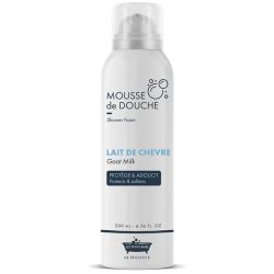 Les Petits Bains de Provence Mousse de Douche au Lait de Chèvre BIO - 200 ml - Douceur, protection et confort