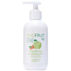 Toofruit Kapidoux Shampoing Enfants - 200ml - Pomme-Amande - Idéal pour cuir chevelu sensible
