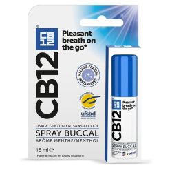 CB12 Spray Buccal Sans Alcool Menthe - 15ml