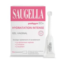 Saugella Poligyn 50+ - 7 unidoses - Soulagement durable de la sécheresse intime