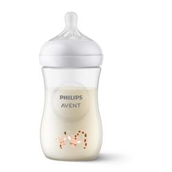 Philips Avent Biberon Natural Response 260ml - Débit 3 - alimentation naturelle anti-coliques