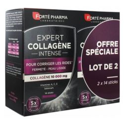 Forté Pharma Expert Collagène Intense Lot de 2 x 14 Sticks