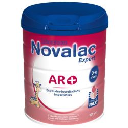 Novalac Expert AR+ Lait en Poudre Anti-Régurgitations 0-6 Mois - 800g
