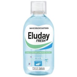 Eluday Fresh Bain de Bouche Quotidien Pour la Mauvaise Haleine - 500ml