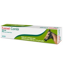 Furexel Pâte Orale pour Équins 1x Seringue de 7,74g - Vermifuge pour Chevaux