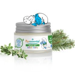 Puressentiel Resp OK Baume de Massage Pectoral Bébé 30 ml – Confort respiratoire, massage réchauffant et apaisant