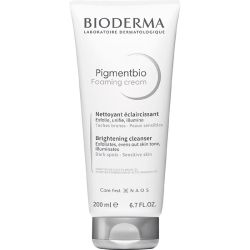 Bioderma Pigmentbio Nettoyant Éclaircissant Taches Brunes 200ml – Crème moussante éclat