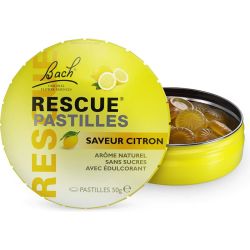 Rescue Bach Pastilles Citron 50g – Détente et sérénité nomade
