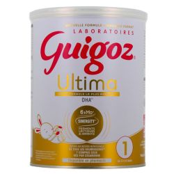 Guigoz Ultima Lait En Poudre Premium - 1er Âge - Dès la Naissance - 780g