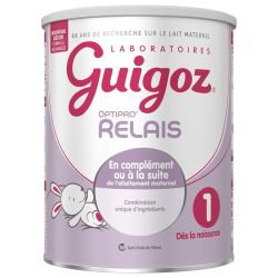 Guigoz Optipro Relais Lait 1er Âge Dès la Naissance 800g – Nutrition et relais