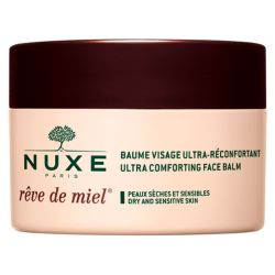 Nuxe Rêve de Miel Baume Visage Ultra-Réconfortant - 50 ml - Nutrition intense et protection des peaux sensibles