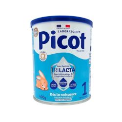 Picot TriLacta 1er âge (0-6 mois) Lait en Poudre 400g - Répond aux besoins nutritionnels des nourrissons