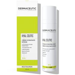 Dermaceutic Hydratant Intense Hyal Ceutic - 40 ml - Acide Hyaluronique Vegan  Hypoallergenique
