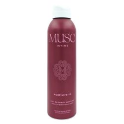 Musc Intime Rose Mystik Lait en Spray Parfumé 200 ml - Lait corporel hydratant au beurre de karité