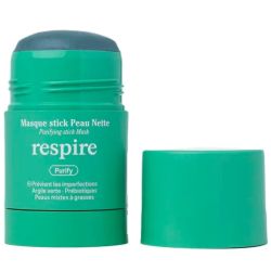 Respire Masque Stick Peau Nette - 50 g - Purifie et unifie le teint