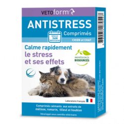 Vetoform anti-stress chien et chat 20 comprimés