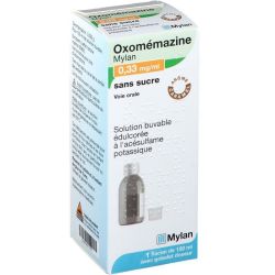 Mylan Oxomémazine sans sucre sirop 150ml