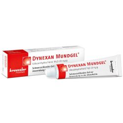 Dynexangival Creme Buccale Tube 10 g - Soulage la douleur des gencives, lèvres et muqueuses de la bouche