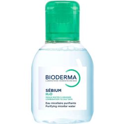 Bioderma Sébium H2O Solution Micellaire Nettoyante Purifiante 100ml – Eau micellaire peaux grasses