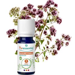 Puressentiel Huile Essentielle Marjolaine à Coquilles Bio 5 ml – Rééquilibre le système nerveux, calme les spasmes et l'anxiété