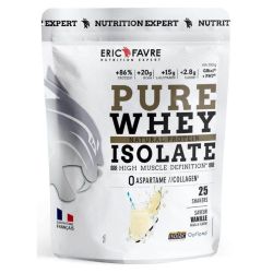 Eric Favre Pure Whey Protein Native 100% Isolate - 750g - Vanille - Protéines en poudre