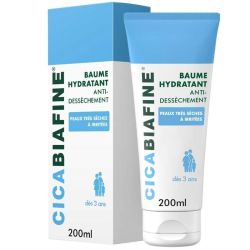 Cicabiafine Baume Corporel Hydratant Anti-Dessèchement 200ml - Peaux très sèches à irritées