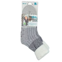 AirPlus Aloe Cabin Chaussettes Hydratantes Femme Cocooning Gris - Pointure 35-41