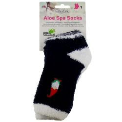 AirPlus Aloe Spa Socks Chaussettes Hydratantes Bleu Marine Lutin - 39-42