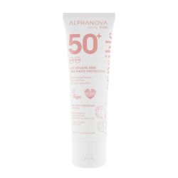 Alphanova Lait Solaire Bébé Très Haute Protection SPF 50+ 50ml – protection solaire efficace et douce pour la peau des bébés