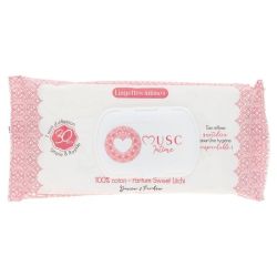 Musc Intime Lingettes Intimes Sweet Litchi - 30 lingettes