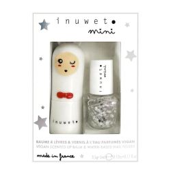 Inuwet Coffret Duo Baume & Vernis Kids Rose Clair Hydratation & Manucure Ludique