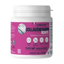 Valbiotis Plus® Collagène Marin Beauté Fermeté & Éclat de la Peau Goût Fruits Rouges - 240g
