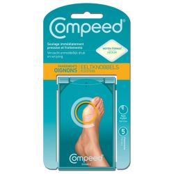 Compeed Oignons Moyen Format 5 Pansements – Soulagement immédiat et protection