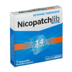 Nicopatchlib 14mg/24h 7 patchs