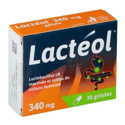 Lactéol 340mg 30 gélules