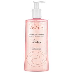 Avène Body Gel Douche Douceur - 500 ml - Nettoyage délicat pour peaux sensibles