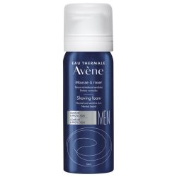 Avène Homme Mousse à Raser - 50 ml - Apaise et protège les peaux sensibles au quotidien