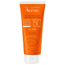 Avène Solaire Lait SPF 50+ - 100 ml - Peaux hypersensibles au soleil ou très claires